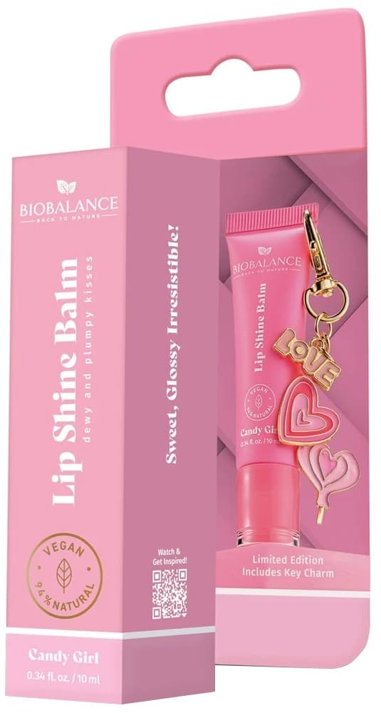 Bálsamo Labial Biobalance Lip Shine Candy Girl - 10mL