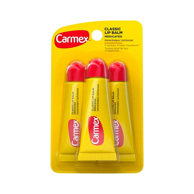 Bálsamo Labial Carmex Classic Medicated 3 Unidades