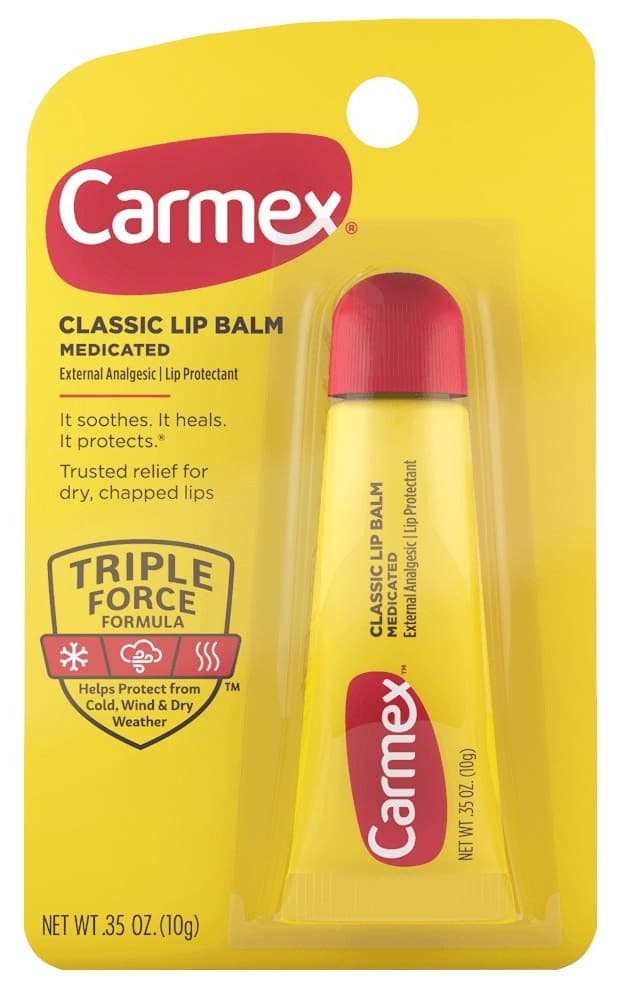 Bálsamo Labial Carmex Classic Triple Force - 10G