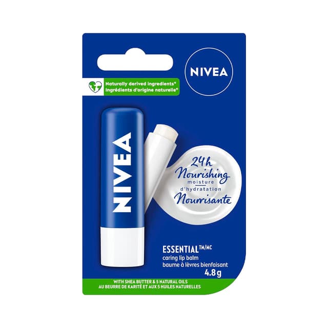 Bálsamo Labial Nivea Essencial 4,8G