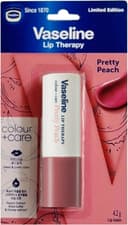 Anúncio: Bálsamo Labial Vaseline Lip Therapy Colour+Care Pretty Peach - 4.2g