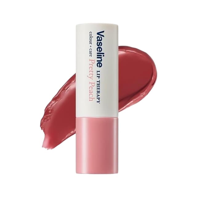 Bálsamo Labial Vaseline Lip Therapy Pretty Peach 4.2G