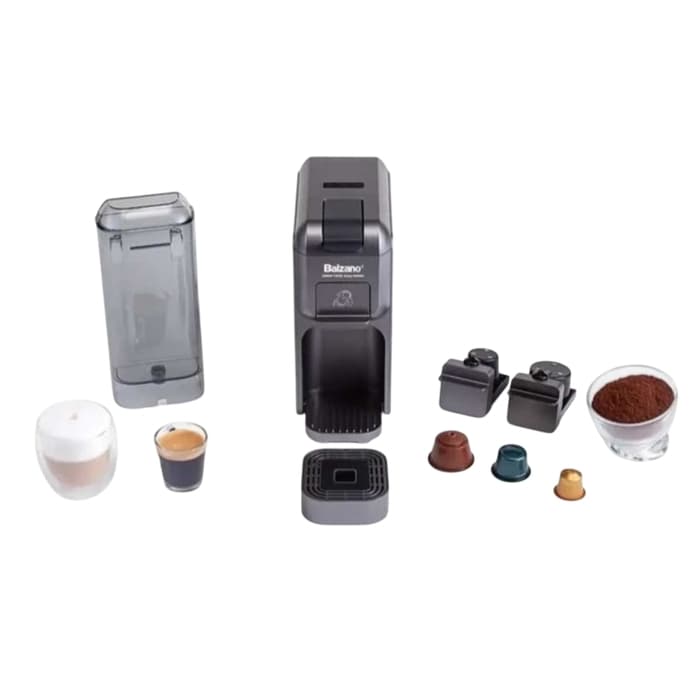 Cafeteira Balzano Capsule Coffee 3En1 M719 Preta