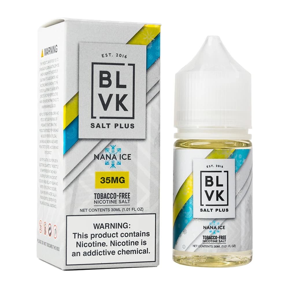 Liq. para Pod Blvk Salt Plus 35MG Banana Ice