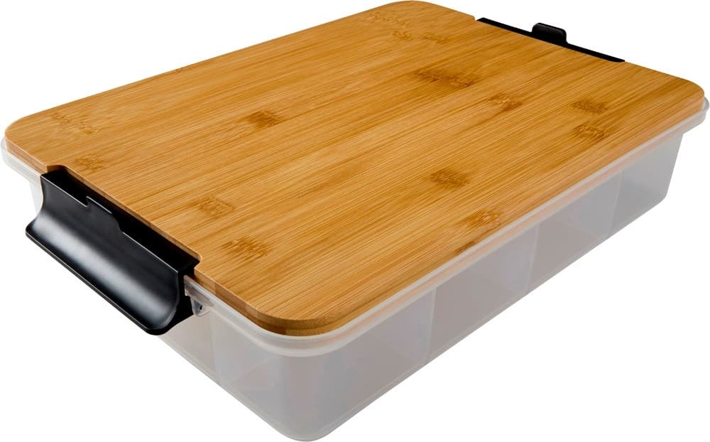 Bandeja com Tampa Farberware Snacklebox 27.9x40.6cm