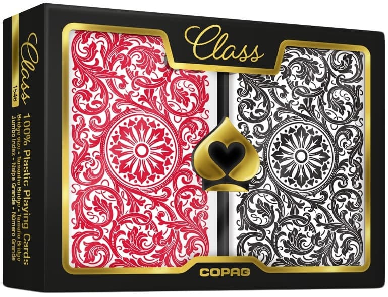 Baralho Copag Class Estojo com 2 Baralhos