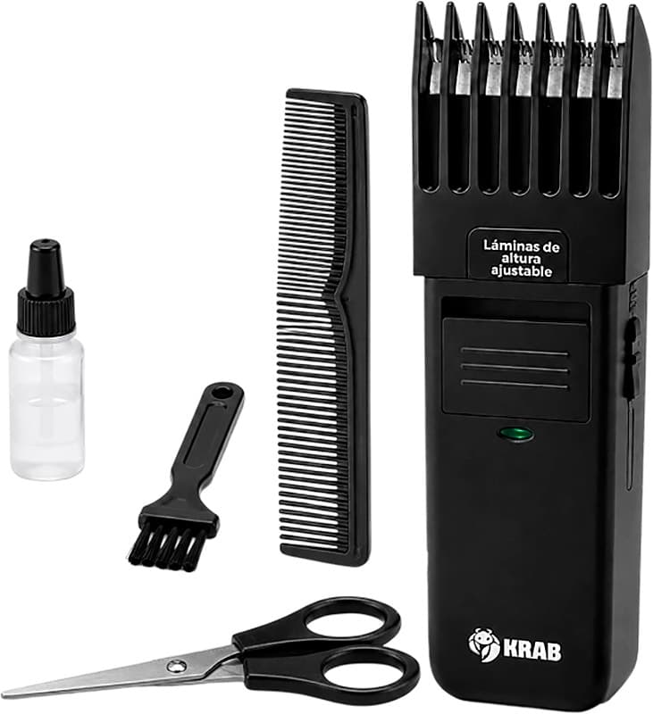 Barbeador Krab Kbcba92 Recarregável / Bivolt - Preto