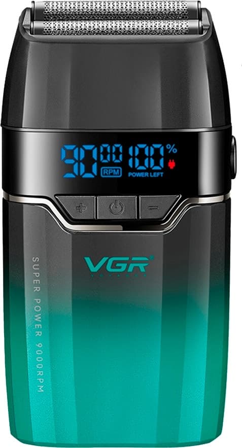 Barbeador Vgr Voyager V-308 Recarregável Verde