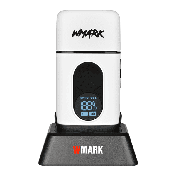 Barbeador Wmark Ng-8906 9500RPM 1400Mah Recarregável Branco