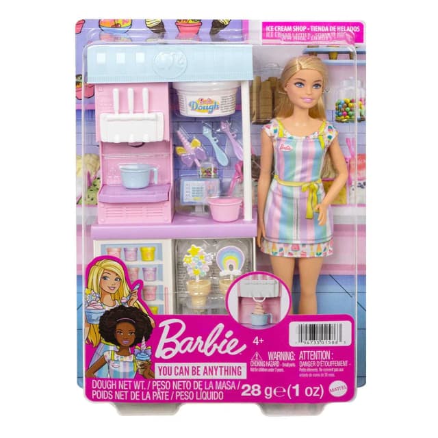 Playset Barbie Loja de Sorvetes Hcn46