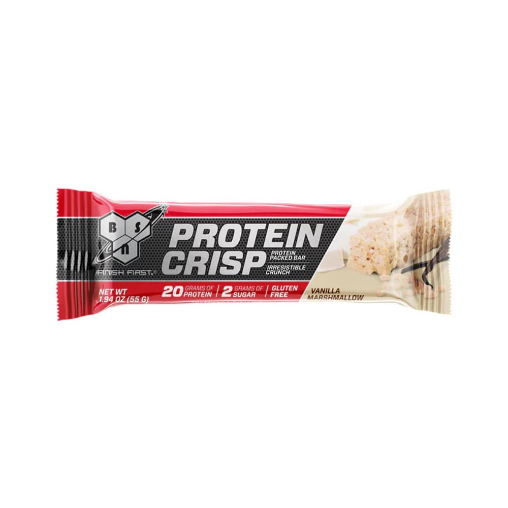 Barra de Proteína Bsn Protein Crisp Vanilla Marshmallow 57G