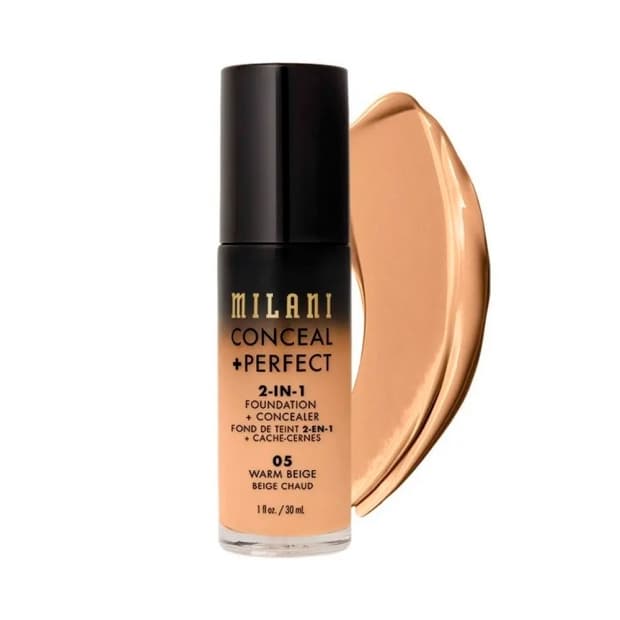 Base Corretivo Milani Conceal + Perfect 2-In-1 05 Warm Beige 30ml