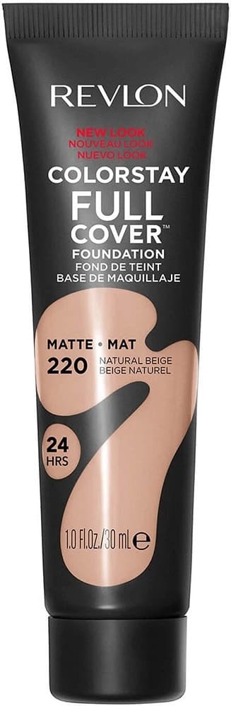 Base de Maquiagem Revlon ColorStay Full Cover 220 Natural Beige - 30mL