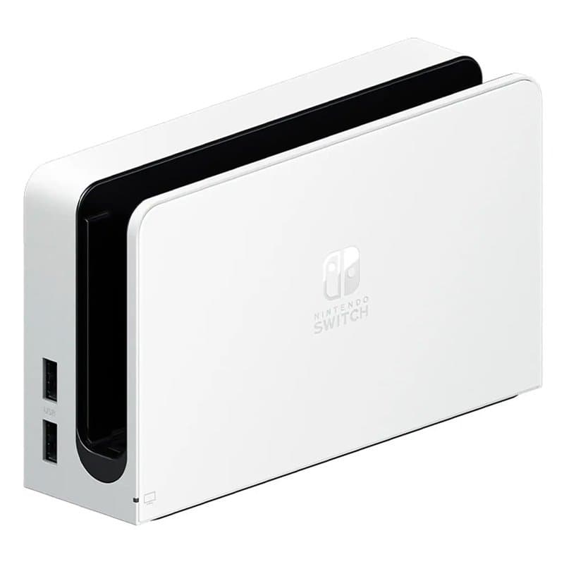 Base Dock Nintendo Switch OLED Branco