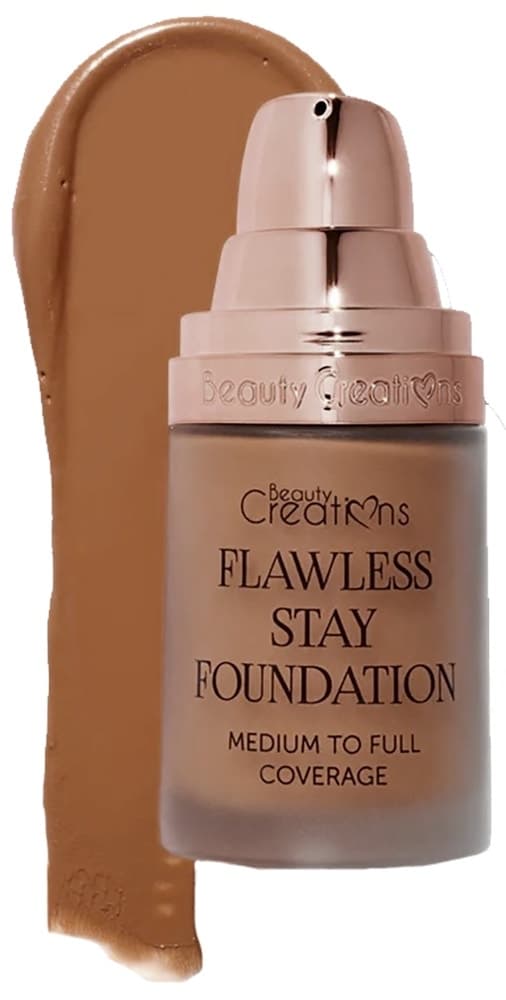 Base Líquida Beauty Creations Flawless Stay Média A Alta Cobertura | Fs10.5 - 30mL