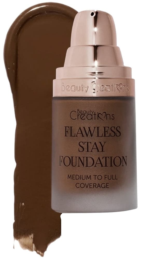 Base Líquida Beauty Creations Flawless Stay Média A Alta Cobertura | Fs12.5 - 30mL