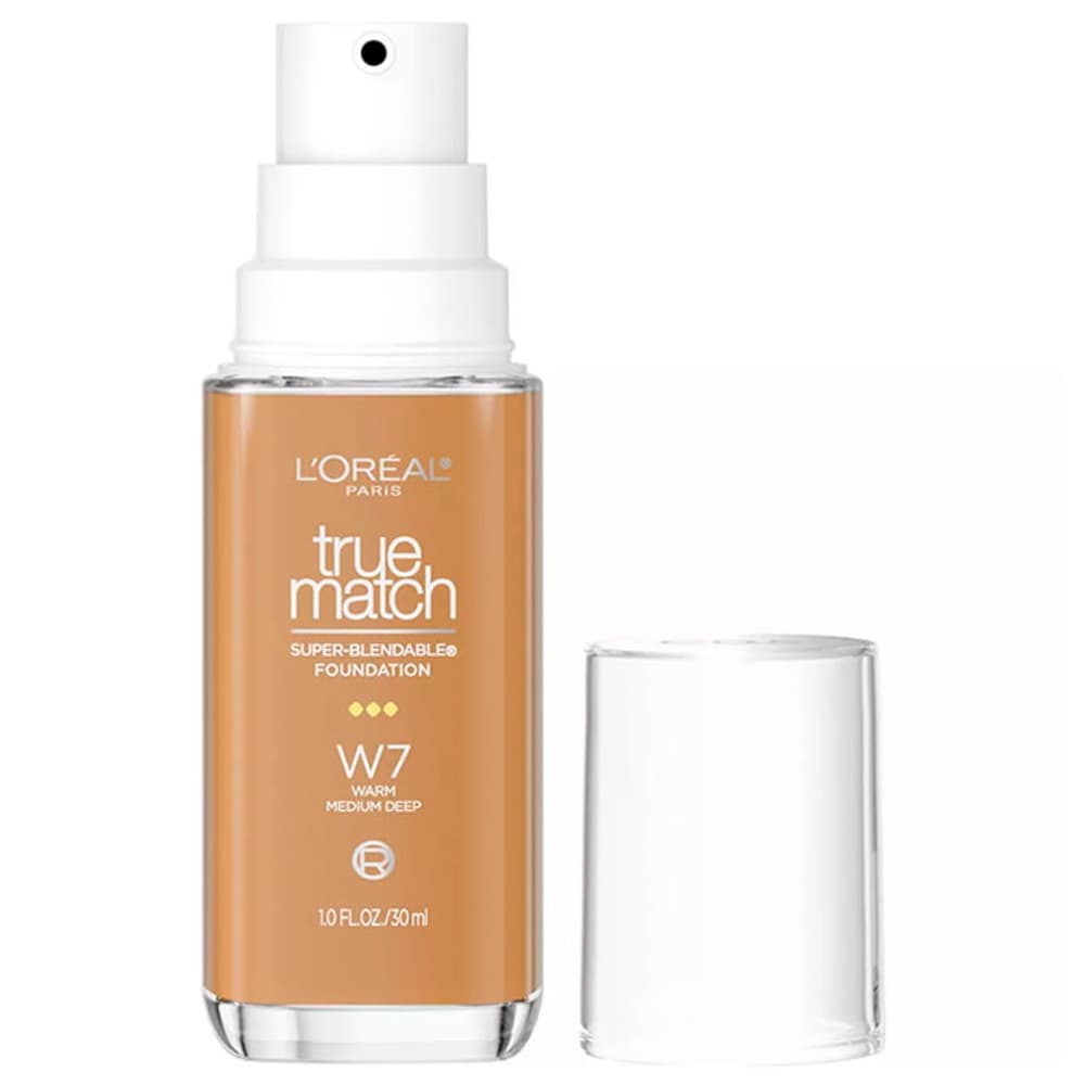 Base Líquida L'Oréal True Match Superblendable W7 Warm Medium Deep
