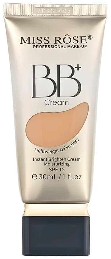 Base Líquida Miss Rôse Bb+ Cream Spf15 Bege 7 - 30mL