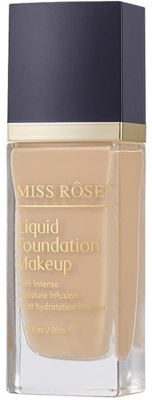 Base Líquida Miss Rose Makeup Natural - 30mL
