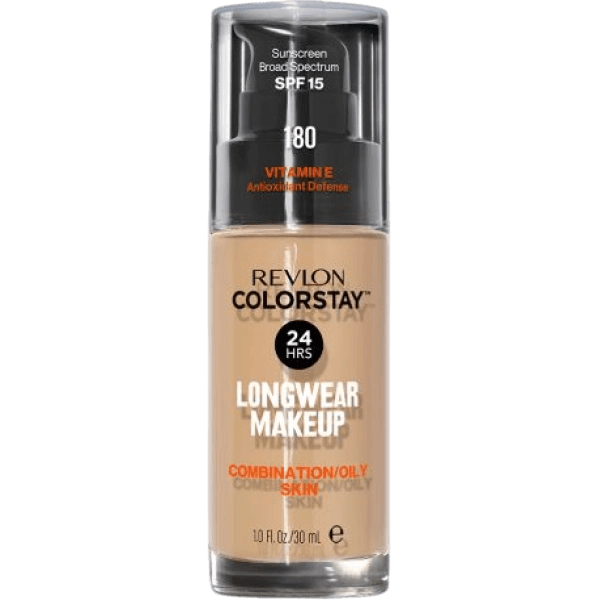 Base Líquida Revlon Colorstay Combination Oily 180 Sand Beige