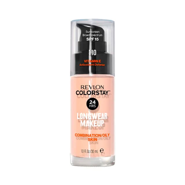 Base Líquida Revlon Colorstay Combination Oily Skin FPS15 Ivory 110 30ml