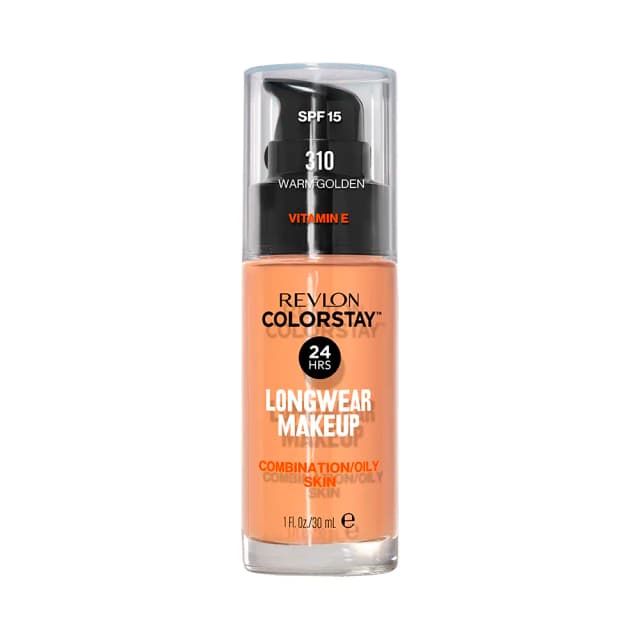 Base Líquida Revlon Colorstay Combination Oily Skin FPS15 310 Warm Golden 30ml