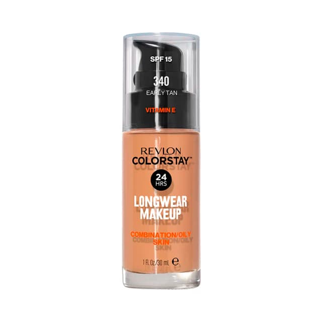 Base Líquida Revlon Colorstay Combination Oily Skin FPS15 340 Early Tan 30ml