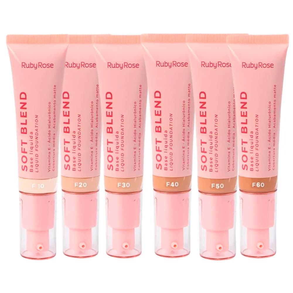 Base Líquida Ruby Rose Hb M301 Soft