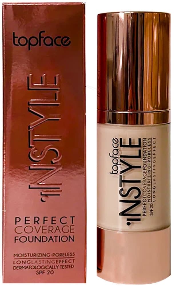 Base Líquida Topface Instyle Perfect Coverage Foundation 002 - 30mL