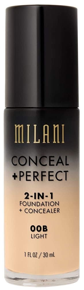 Base Líquida Milani Conceal + Perfect 2 Em 1 00 Light Natural - 30mL