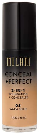 Anúncio: Base Liquido Milani Conceal + Perfect 2 en 1 05 Warm Beige - 30mL
