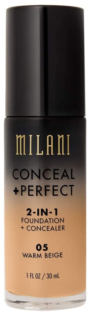 Base Líquida Milani Conceal + Perfect 2 Em 1 05 Warm Beige - 30mL