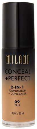 Anúncio: Base Liquido Milani Conceal + Perfect 2 en 1 09 Tan - 30mL