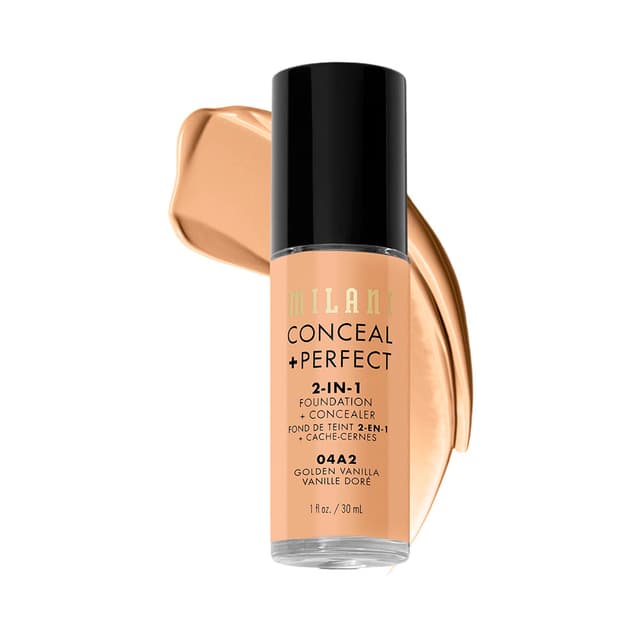Base Milani Conceal + Perfect 2-In-1 Foundation + Concealer 30ml Golden Vanilla