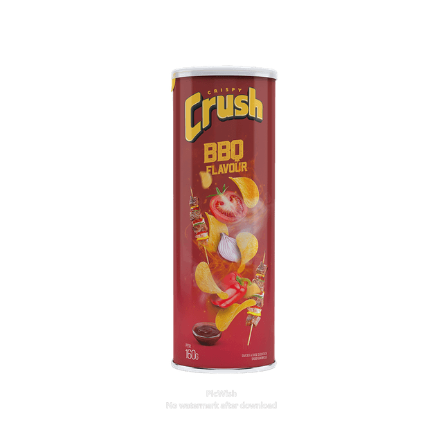 Batata Crispy Crush Sabor Bbq 100G