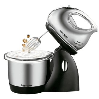 Batedeira Interbras B20PY Inox 2.5L 1000W 220V 50Hz