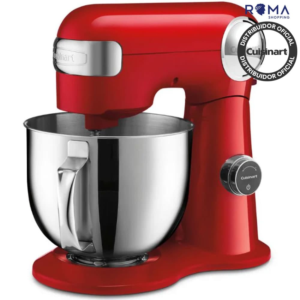 Batedeira Cuisinart Smd-50R Digital Precision Pro 12 Velocidades 5.5L 500W Inox Vermelho