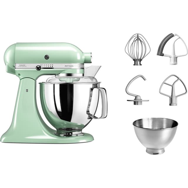 Batedeira KitchenAid 5KSM175PSEPT Artisan Plus Tigela Extra 4,8L 220V Pistache