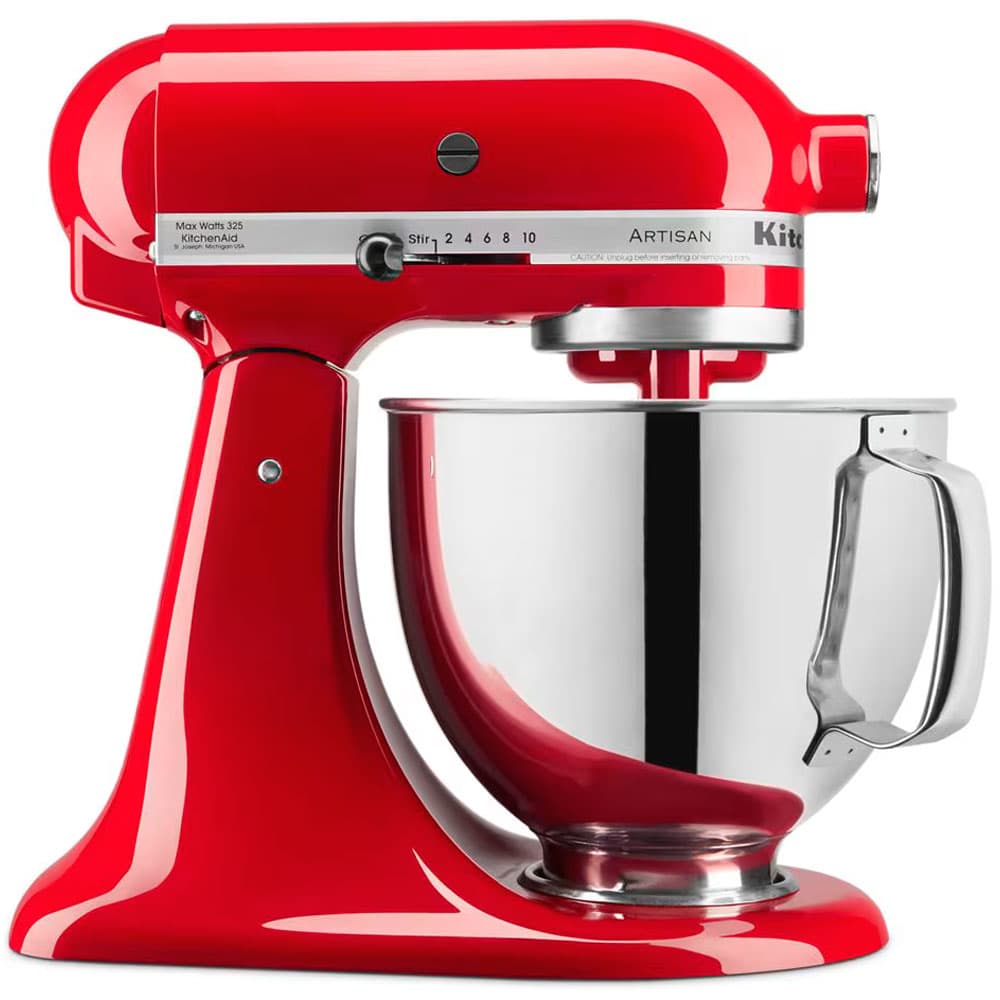 Batedeira KitchenAid KSM150PSPA 10 Velocidades 325W 4.8L 110V Vermelha