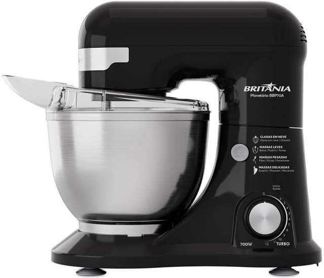 Batedeira Planetária Britânia BBP70A 700W - 110V 50/60Hz