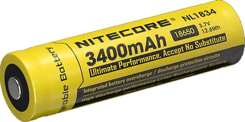 Bateria Nitecore NL1834R 3400mAh Recarregável