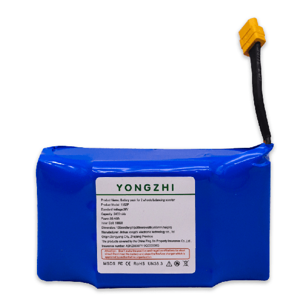 Bateria para Scooter Hoverboard Yongzhi 10S2P / 36V / 4400Mah