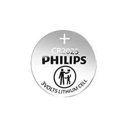 Bateria Philips CR2025P5B/97 - 5 Peças