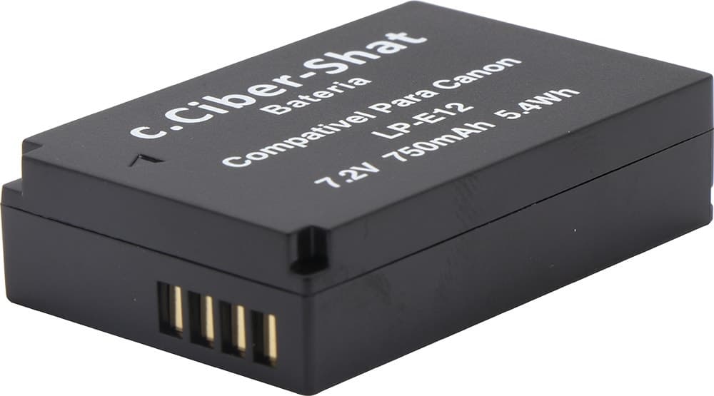 Bateria Recarregável C.ciber Shart Lp-E12 - 750mAh