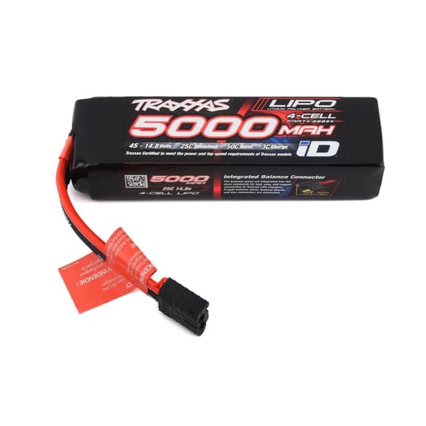 Bateria Traxxas 14.8V 5000mAh 4S 25C Lipo (Long) 2889X
