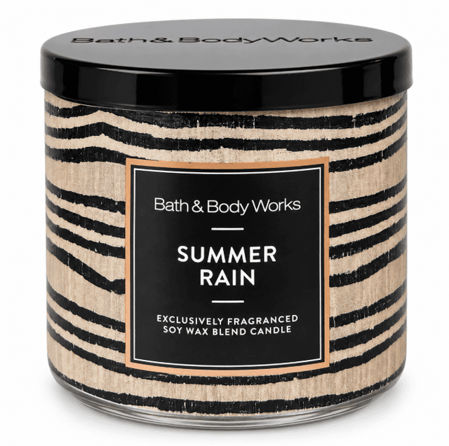 Vela Perfumada Bath And Body Works Summer Rain 411G