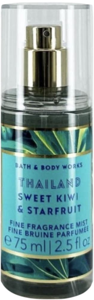Body Mist Bath & Body Works Thailand Sweet Kiwi & Starfruit 75ml