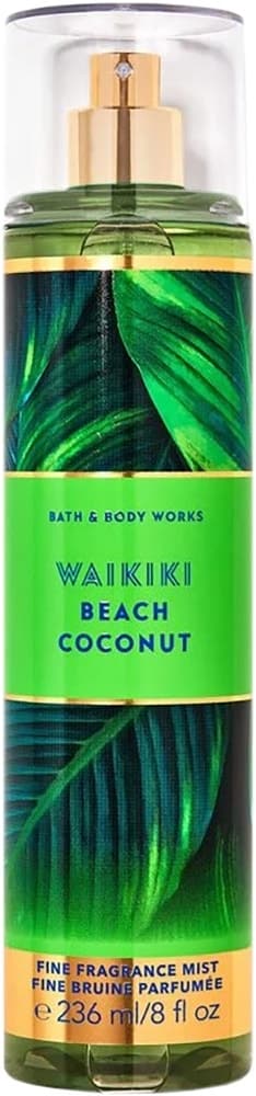 Body Mist Bath & Body Works Waikiki Beach Coconut 236ml