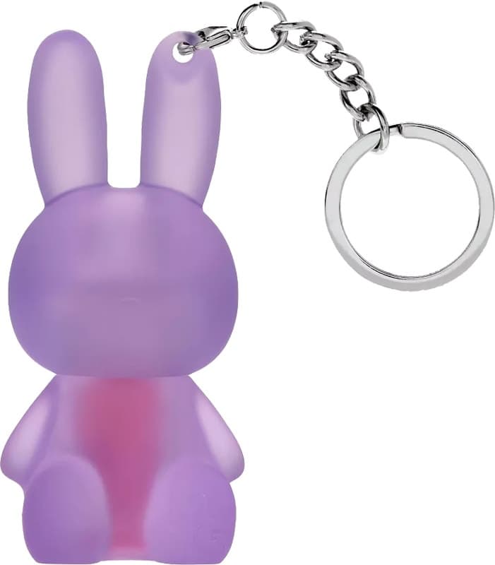 Batom Gloss Labial Mini Glam Coelho Purple Mga Entertainment 1.28 G