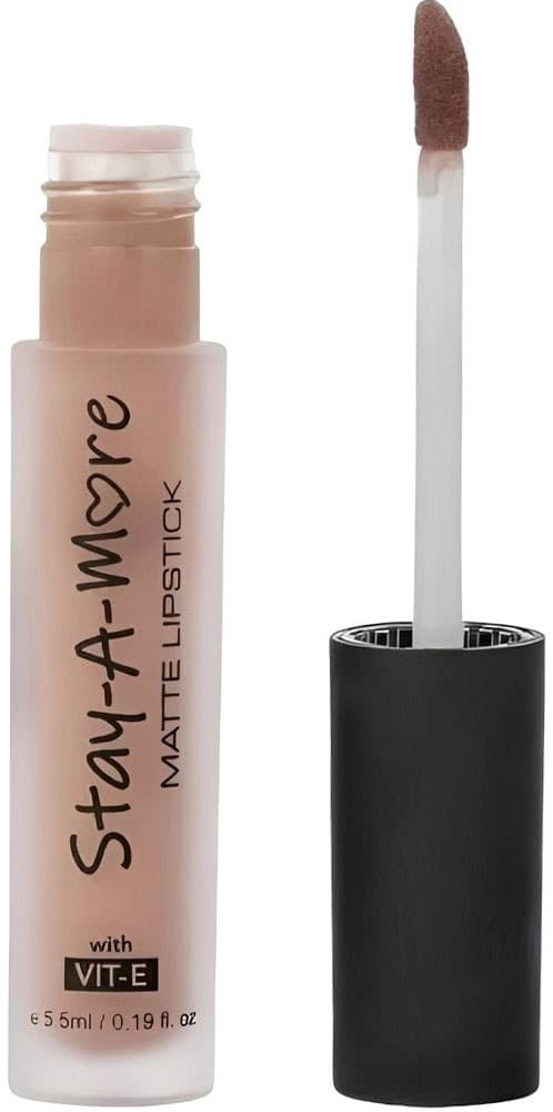 Batom Líquido Armaf Beaute Stay-A-More Nude Brown 04 - 5.5mL